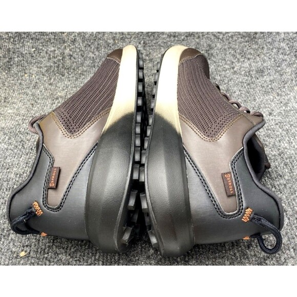 Stroll Golf Shoe Men's Size 8.5 Spikeless Performance Knit Black Espresso - Picture 7 of 11